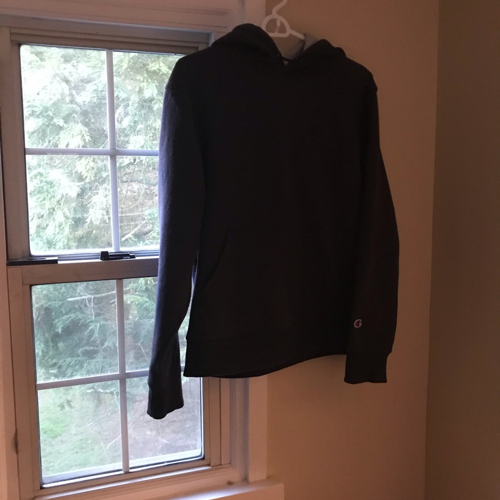 Mens champion navy sweatshirt